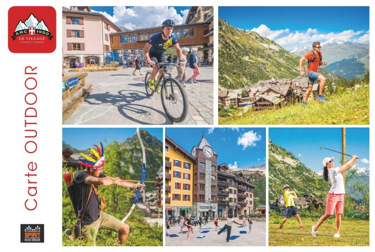 L'Ekrin Des Arcs - Arc 1950 Le Village - Duplex 6-8 Pers Les Arcs  Luaran gambar